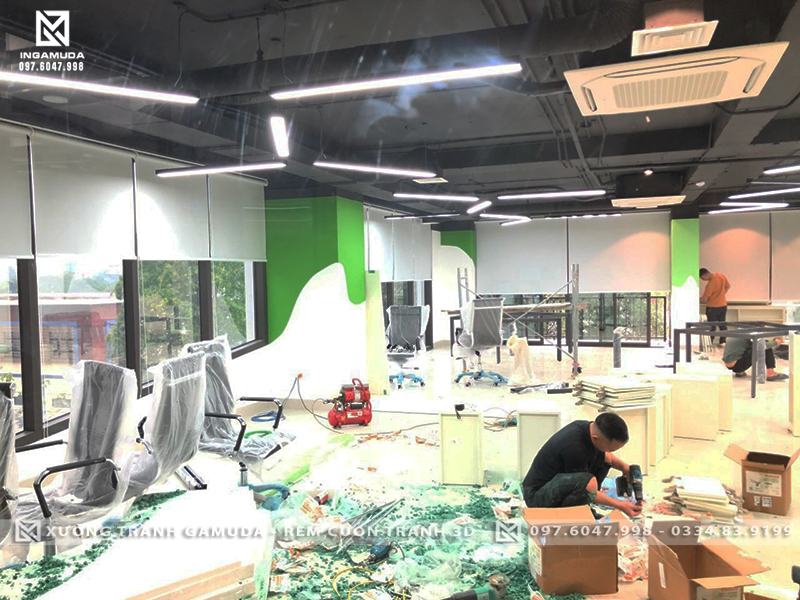 Các yếu tố cần lưu ý khi chọn mua rèm trơn văn phòng giá xưởng