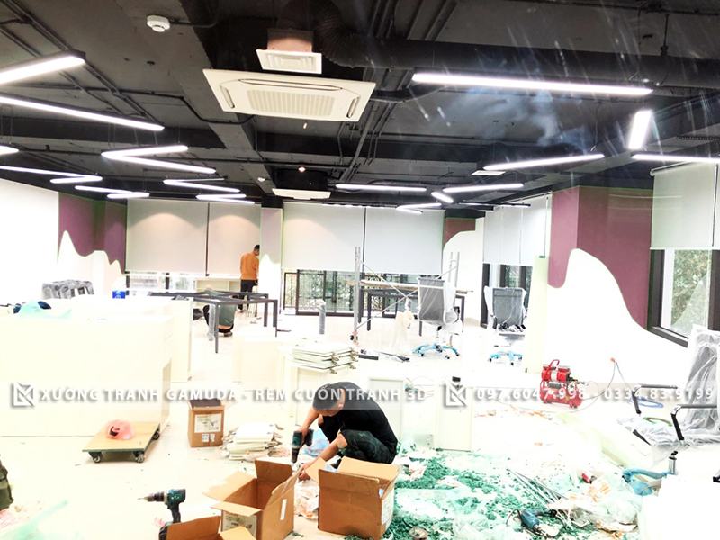 Các ưu điểm của rèm cuốn văn phòng giá tốt