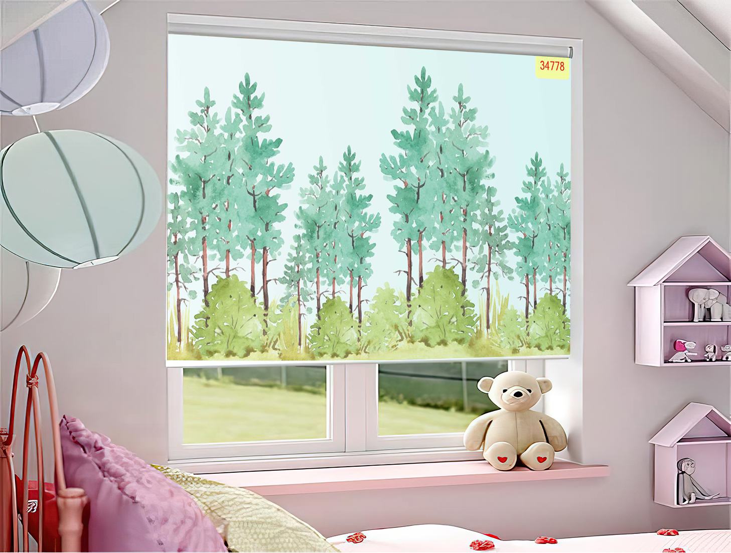 Lưu ý khi lựa chọn rèm tranh cho trường mầm non