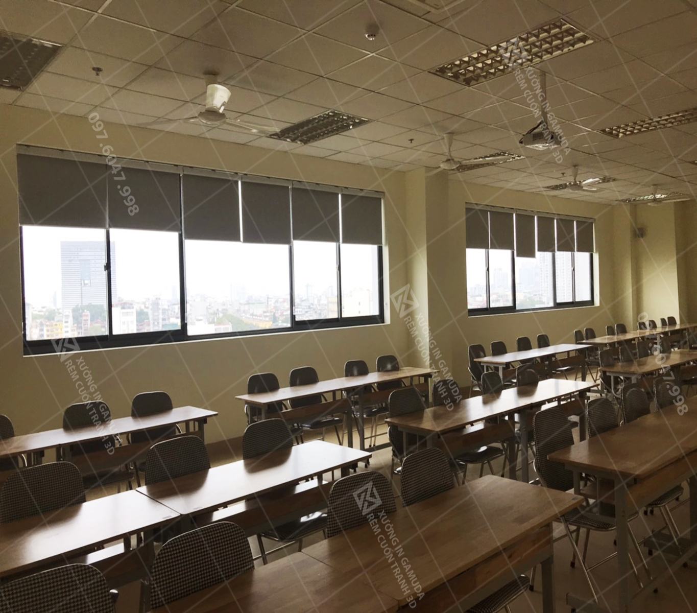 Tính tiết kiệm của Rèm cuốn tranh đối với trường học