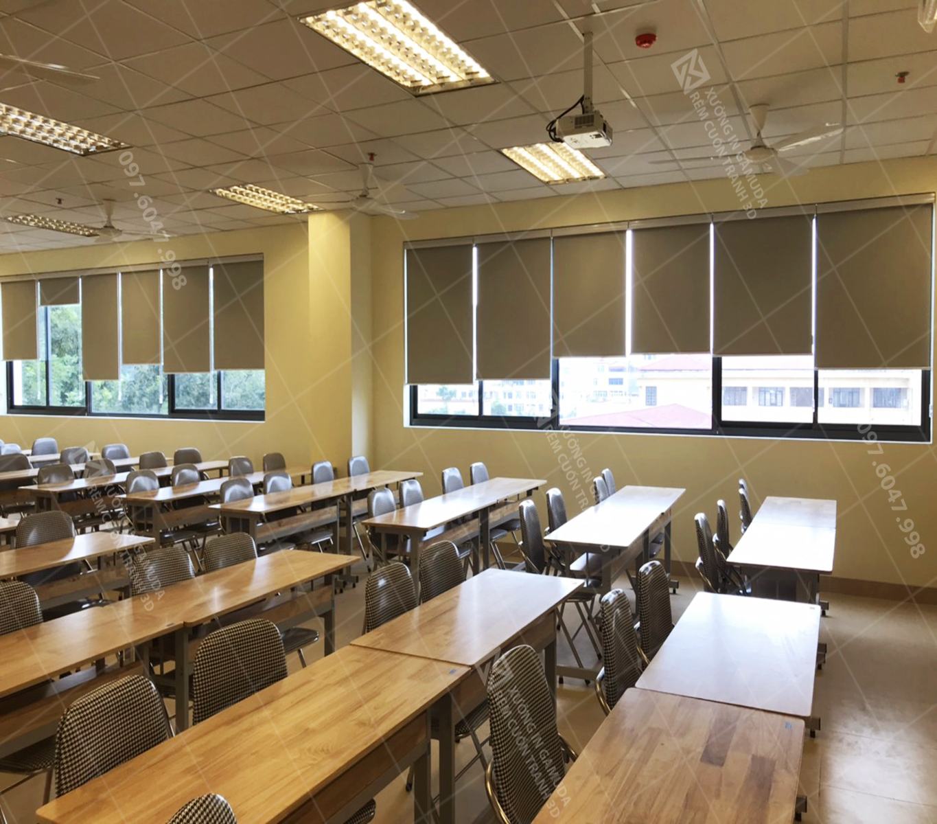 RÈM CUỐN CHO CÔNG SỞ TRƯỜNG HỌC