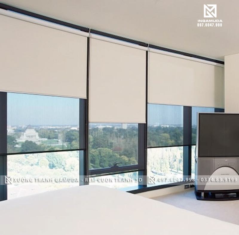 5 mẫu rèm cuốn cho văn phòng giá tốt, chất lượng cao
