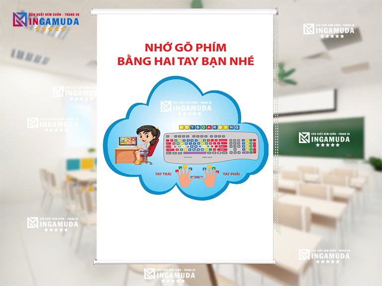 Lợi ích của rèm cuốn tranh cho lớp học