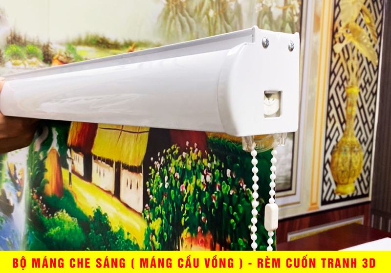 Bộ máng hộp máng cầu vống đảm bảo độ che sáng cũng như chắc chắn