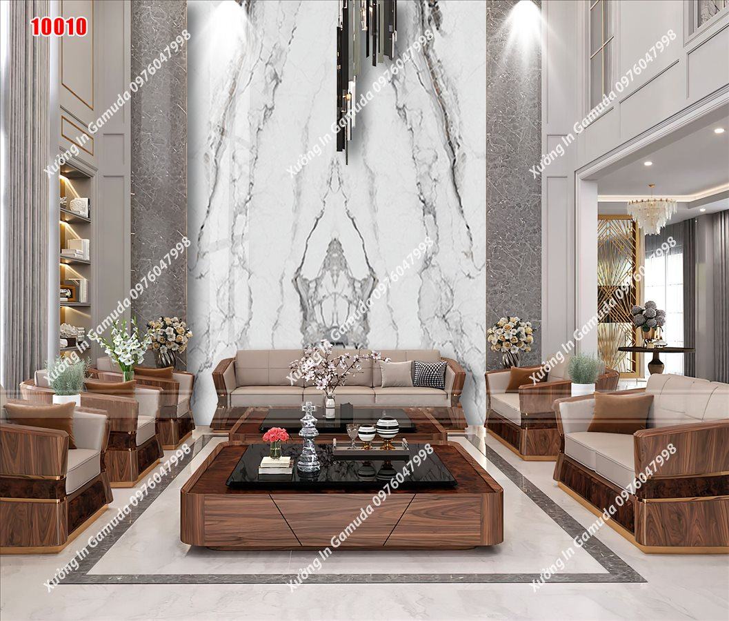 Tranh Pcv Vân Đá Đối Xứng - In Ấn Và Sản Xuất Theo Kích Thước Yêu Cầu