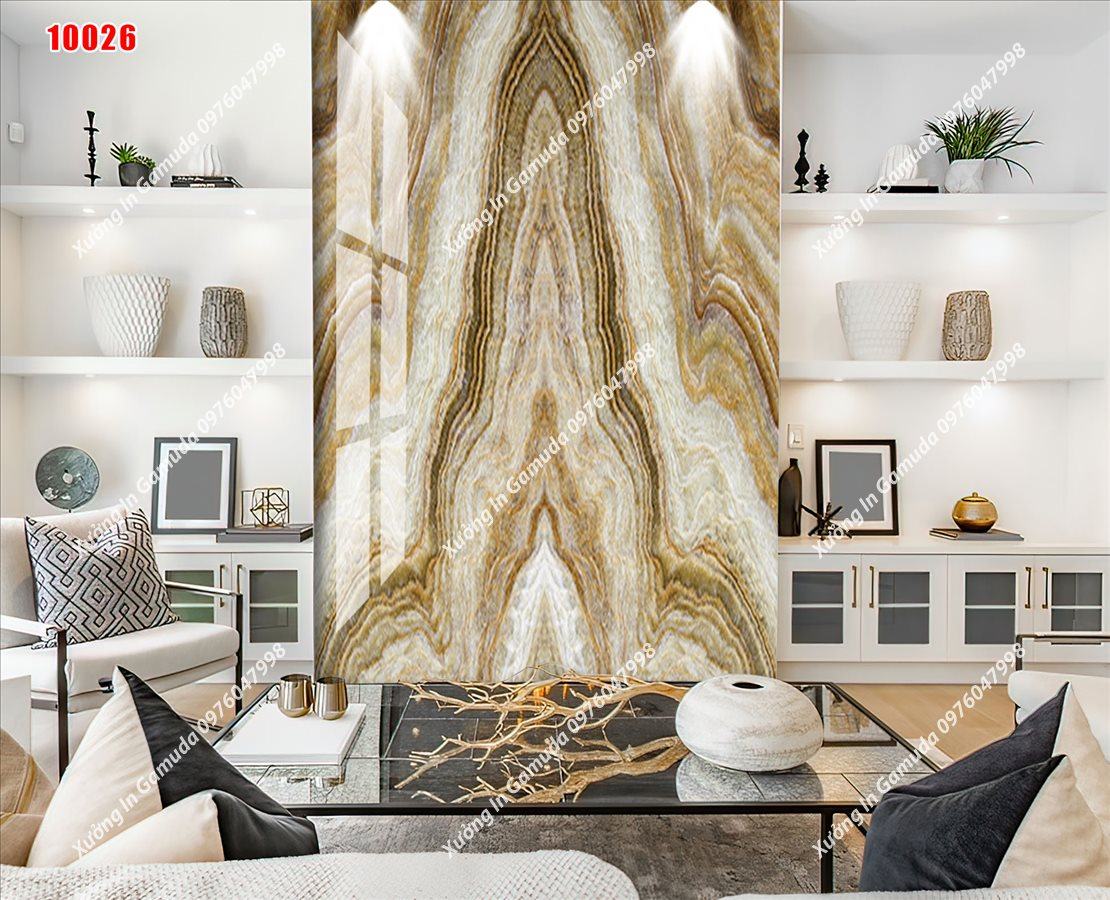 Tranh PVC Vân Đá Đối Xứng Thể Hiện Độ Thẩm Mỹ – Xưởng In Gamuda In Ấn Và Sản Xuất Theo Yêu Cầu