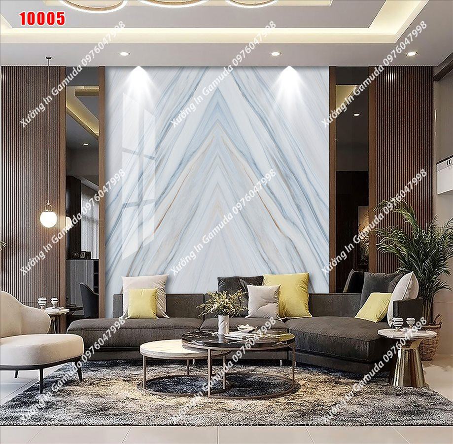 Tranh Pcv Vân Đá Đối Xứng Thể Hiện Độ Thẩm Mỹ - Xưởng In Gamuda In Ấn Và Sản Xuất Theo Yêu Cầu