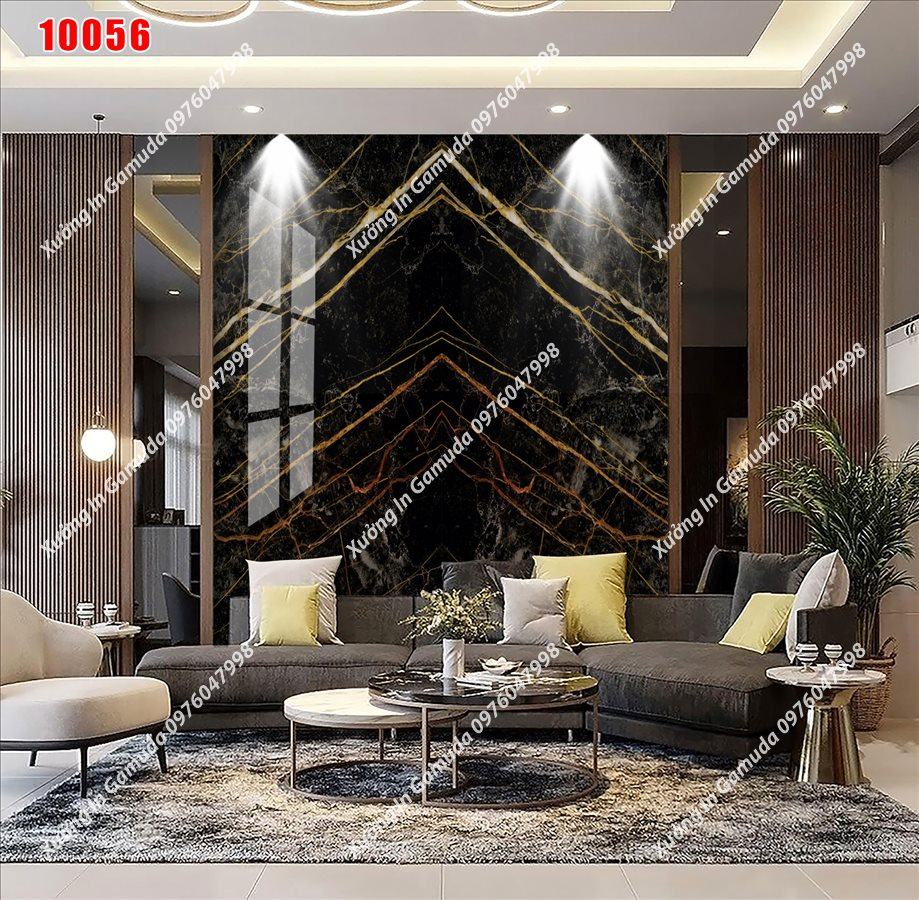 Tranh PVC Vân Đá Đối Xứng Thể Hiện Độ Thẩm Mỹ – Xưởng In Gamuda In Ấn Và Sản Xuất Theo Yêu Cầu