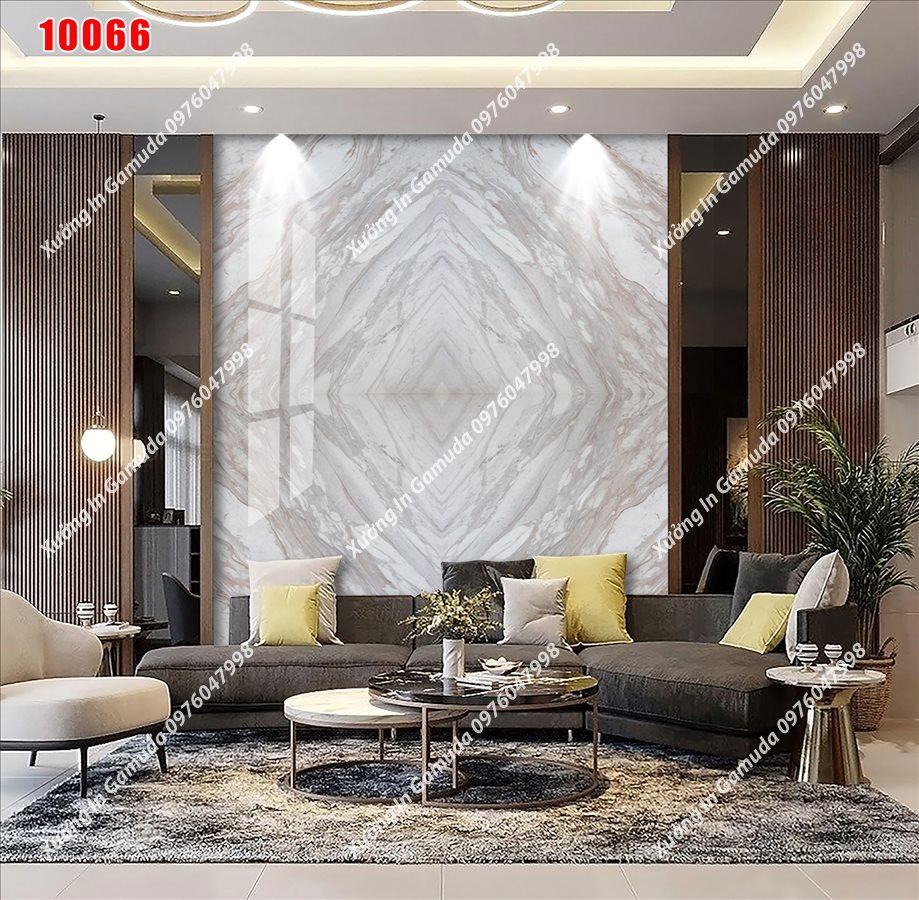 Tranh PVC Vân Đá Đối Xứng – In Ấn Và Sản Xuất Theo Kích Thước Yêu Cầu