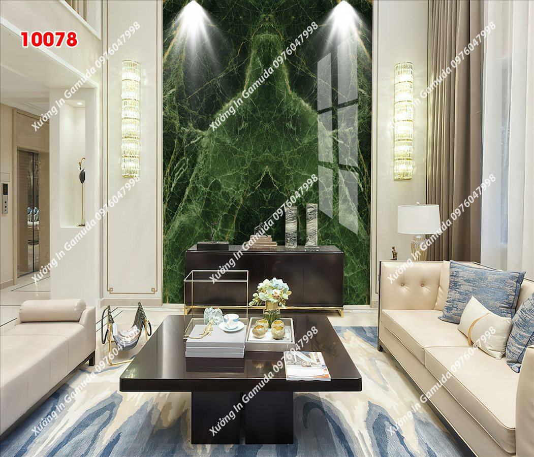 Tranh PVC Vân Đá Đối Xứng Thể Hiện Độ Thẩm Mỹ – Xưởng In Gamuda In Ấn Và Sản Xuất Theo Yêu Cầu