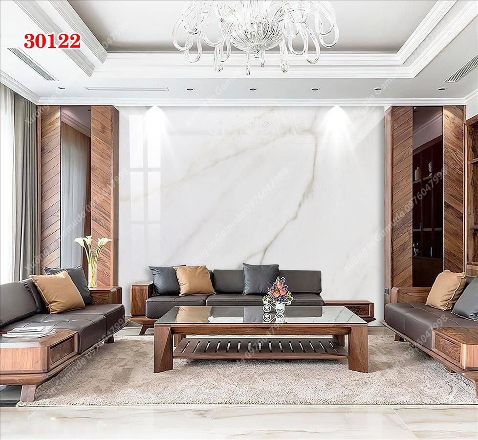 Tranh PVC Vân Đá Đơn Sắc Thể Hiện Độ Thẩm Mỹ - Xưởng In Gamuda In Ấn Và Sản Xuất Theo Yêu Cầu