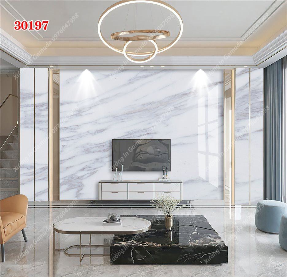 Tranh Ceramic Đơn Sắc Kết Hợp Viền Vàng - In Ấn Và Thiết Kế Theo Yêu Cầu