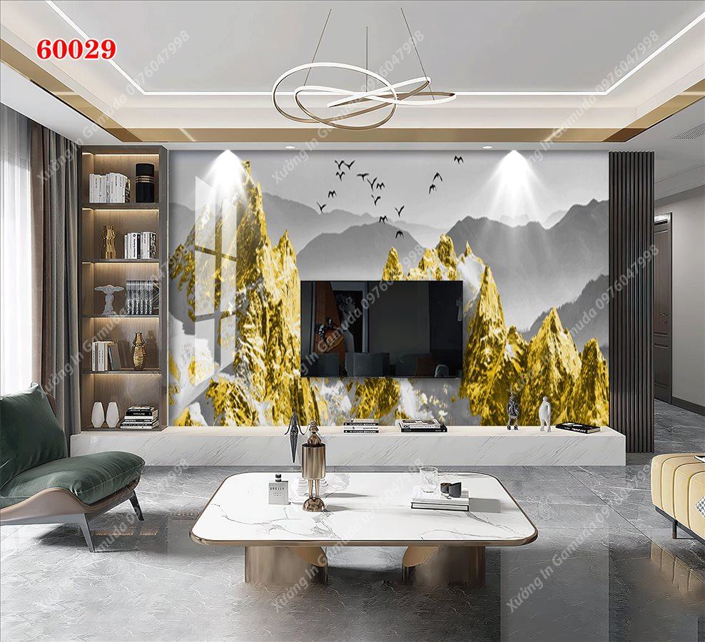 Tranh PVC Vân Đá Hiện Đại Thể Hiện Độ Thẩm Mỹ – Xưởng In Gamuda In Ấn Và Sản Xuất Theo Yêu Cầu