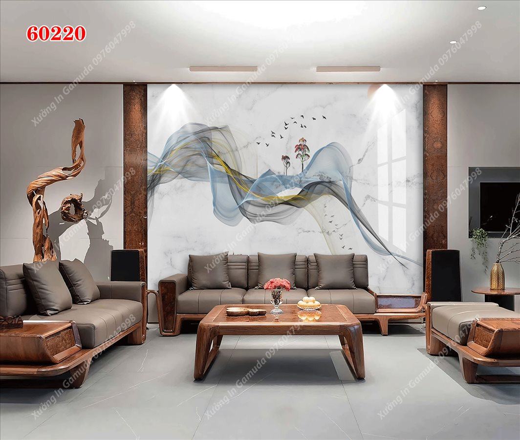 Tranh Gương Phủ Vân Đá Hiện Đại – Sản Phẩm Thân Thiện Với Môi Trường