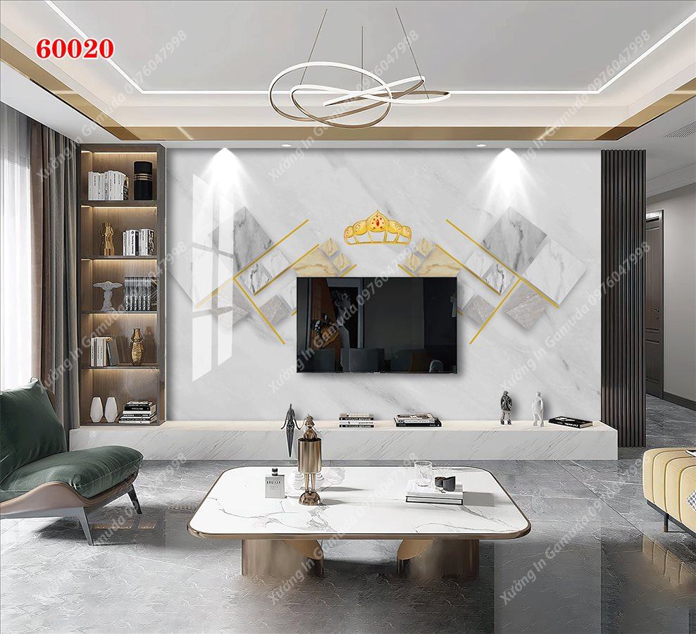 Sản Xuất Tranh CERAMIC Vân Đá Hiện Đại Cản Nhiệt Tốt Phù Hợp Cho Mọi Nhà