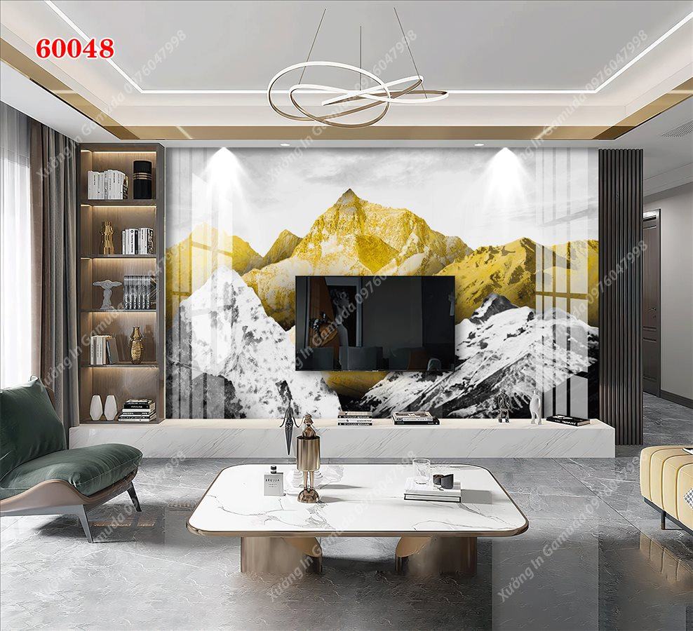 Sản Xuất Tranh CERAMIC Vân Đá Hiện Đại Cản Nhiệt Tốt Phù Hợp Cho Mọi Nhà