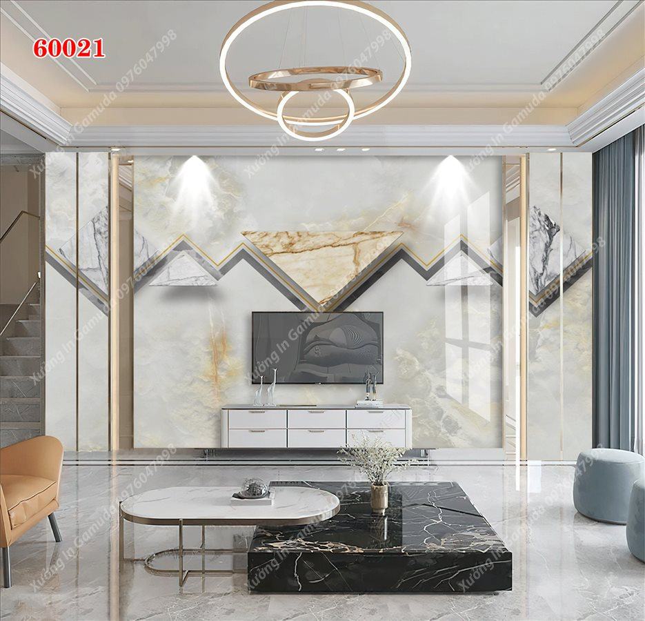 Tranh PVC Vân Đá Hiện Đại -Giai Pháp Hoàn Hảo Cho Mọi Căn Nhà