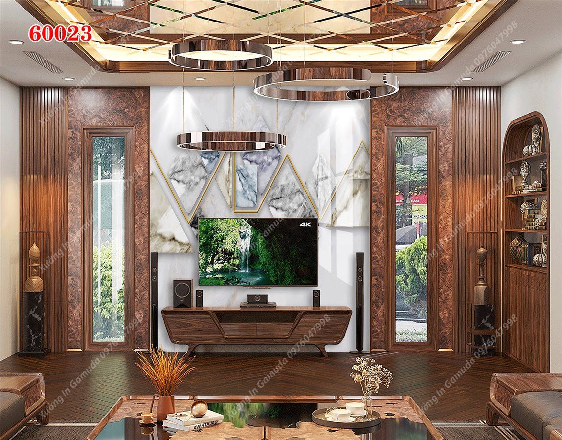 Tranh Gương Phủ Vân Đá Hiện Đại – Sản Phẩm Thân Thiện Với Môi Trường