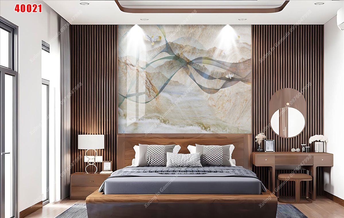 Sản Xuất Tranh Gương In Hình Son Thủy