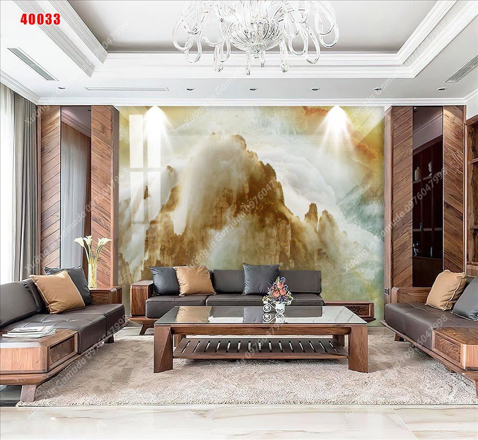 Tranh Ceramic In Hình Sơn Thủy Hữu Tình – In Ấn Và Thiết Kế Theo Yêu Cầu