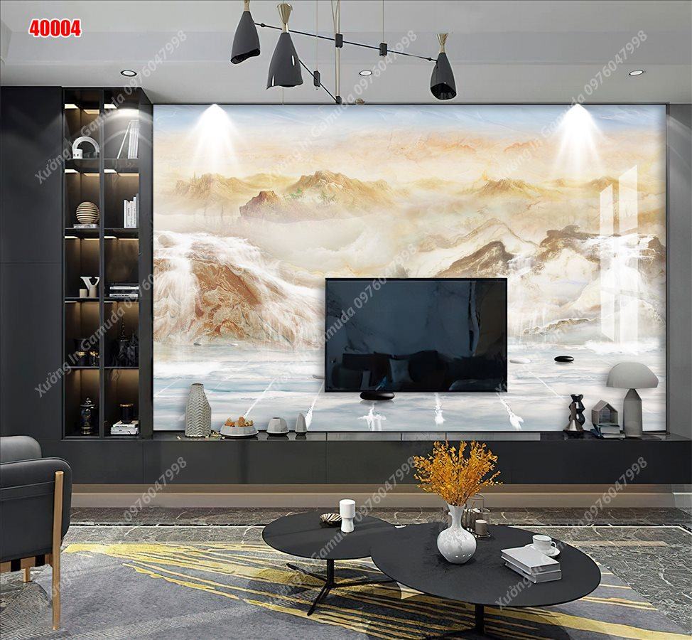 Sản Xuất Tấm PVC In Tranh Sơn Thủy Nghệ Thuật- In Ấn Và Thiết Kế Theo Yêu Cầu 