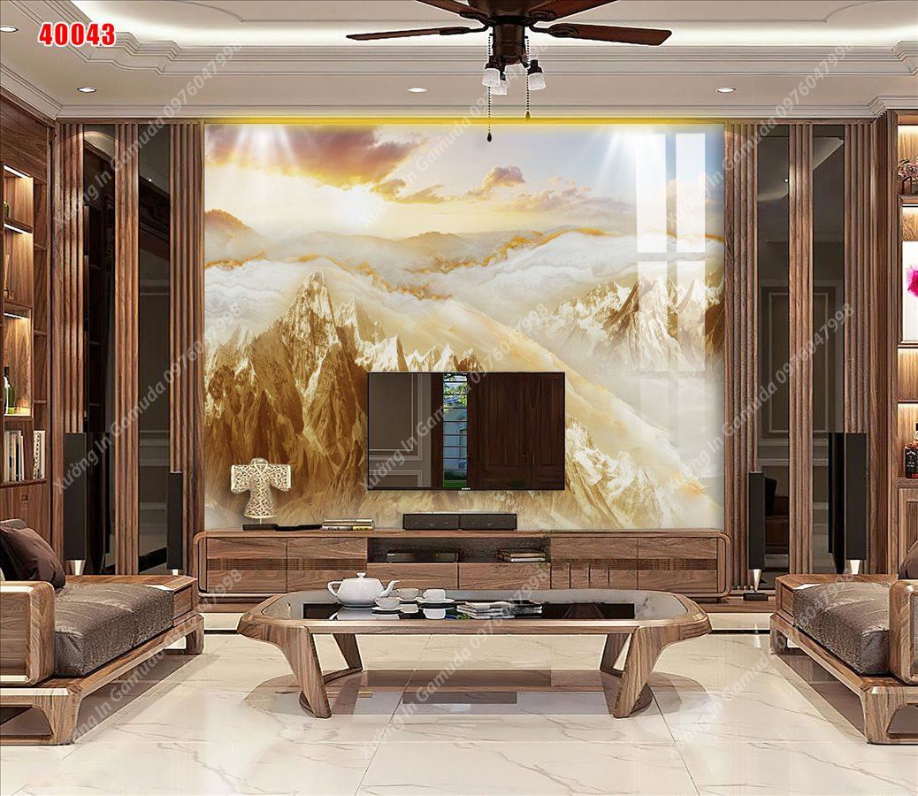 Tranh Ceramic Sơn Thủy Đẹp Nhất