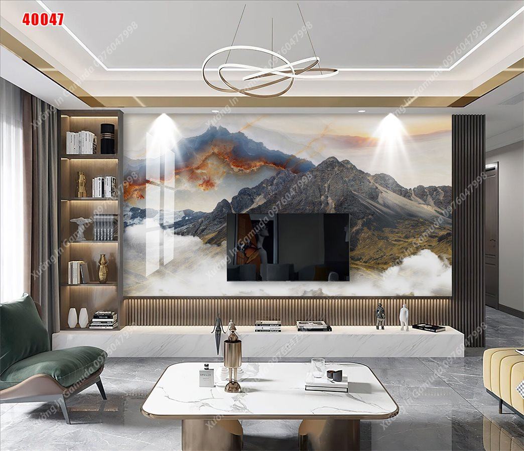 Tranh PVC Tráng Gương Sơn Thủy  Giúp Bảo Vệ Bề Mặt Tăng Độ Cứng – Phục Vụ Nhiệt Tình 24/24h