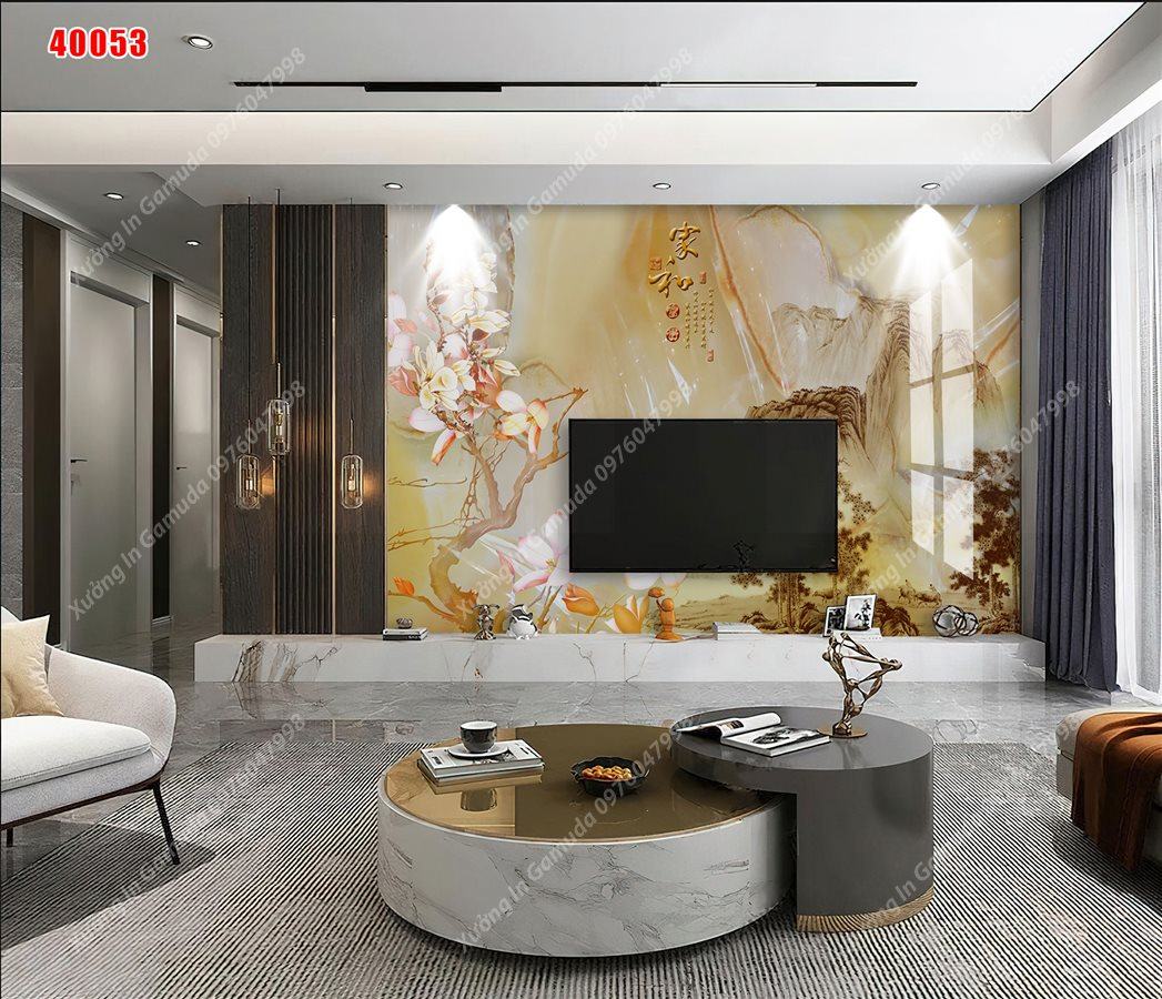 Tranh Ceramic Vân Đá Sơn Thủy  Đẹp Bền Và Đa Dạng Các Loại Mẫu Mã