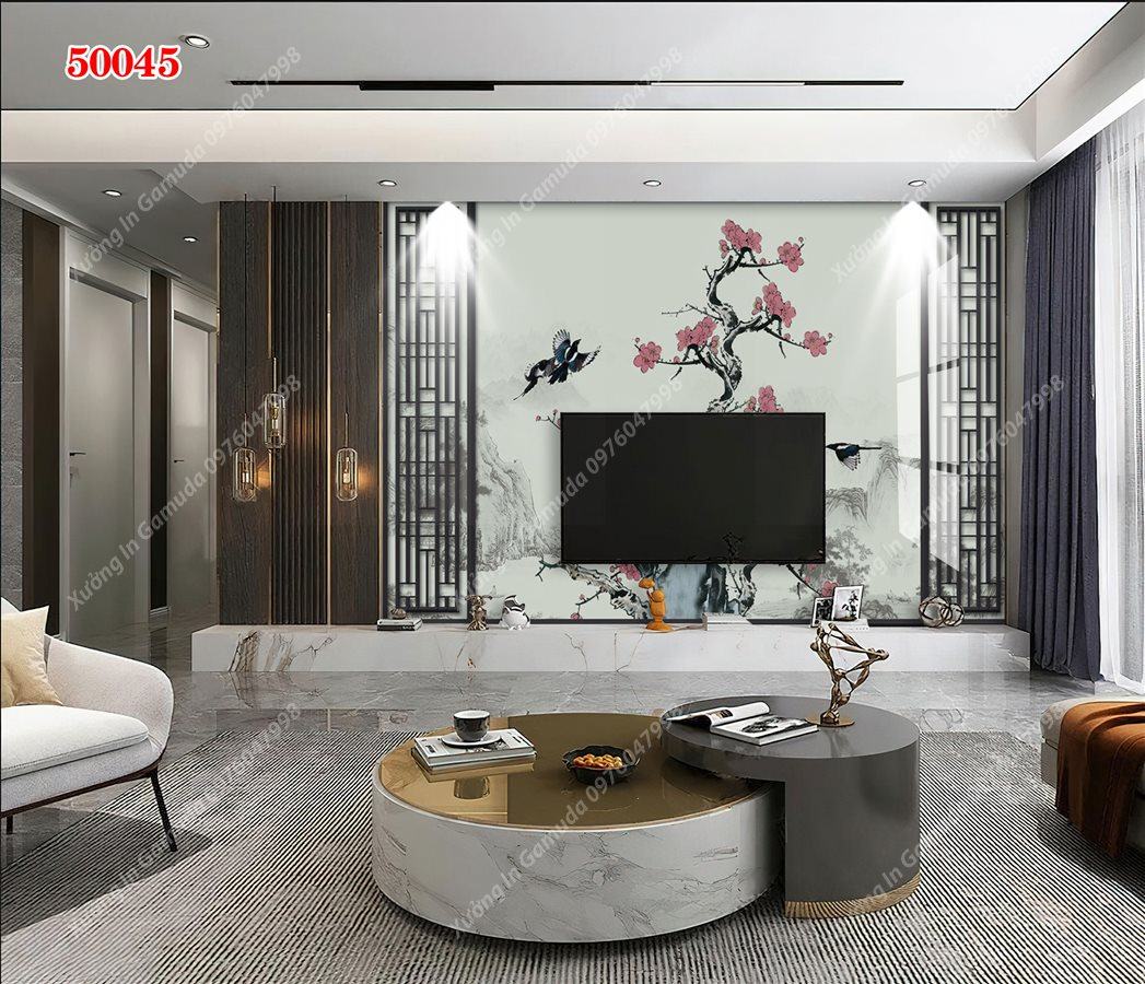 Sản Xuất Tranh PVC Vân Đá Và Hoa 3D - Mang Lại Sức Sống Cho Căn Nhà