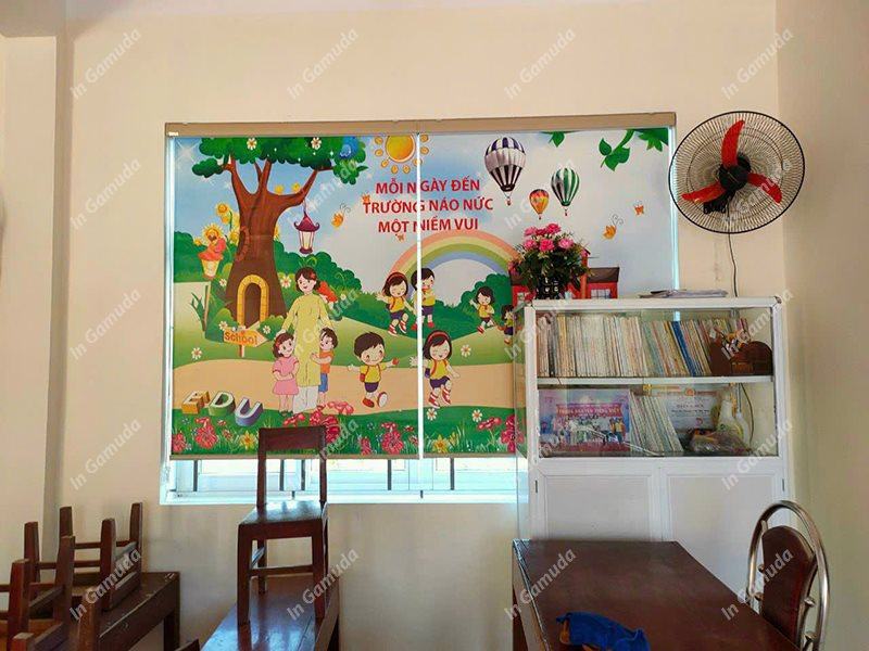 Rèm Cuốn Tranh Cho Trường Học