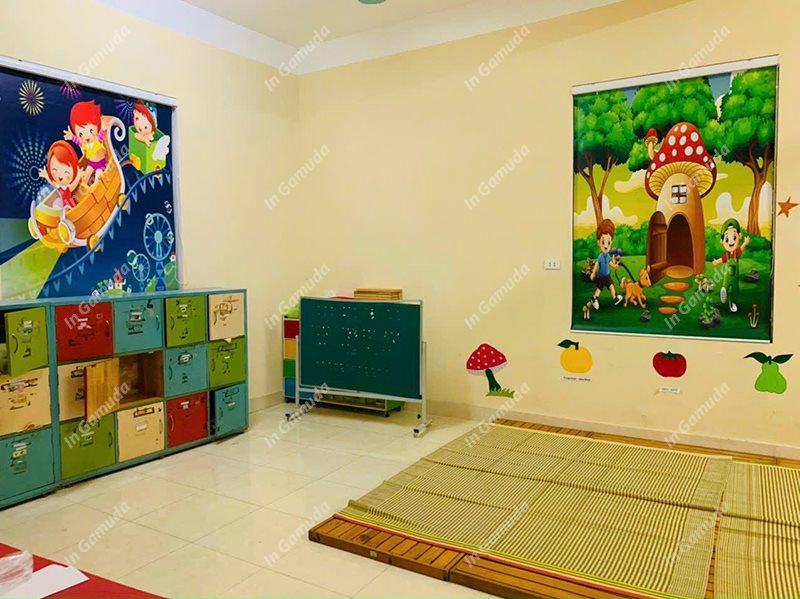 Rèm cho phòng ngủ các bé trường mầm non