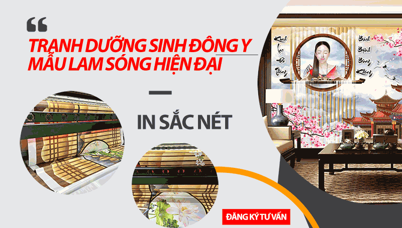 Tranh Trang Trí Cho Quán Dường Sinh Đông Y