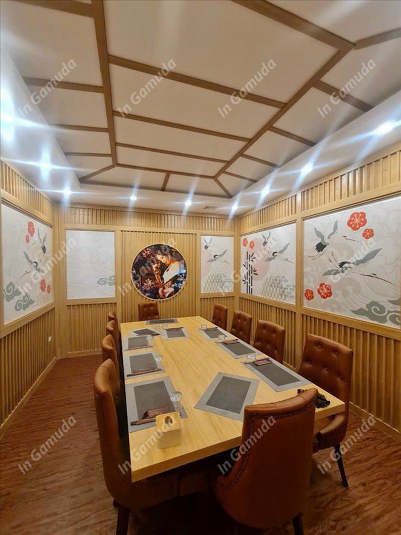 Tranh trang trí cho quán gội đầu đông y dưỡng sinh - Xưởng In Gamuda DS:016