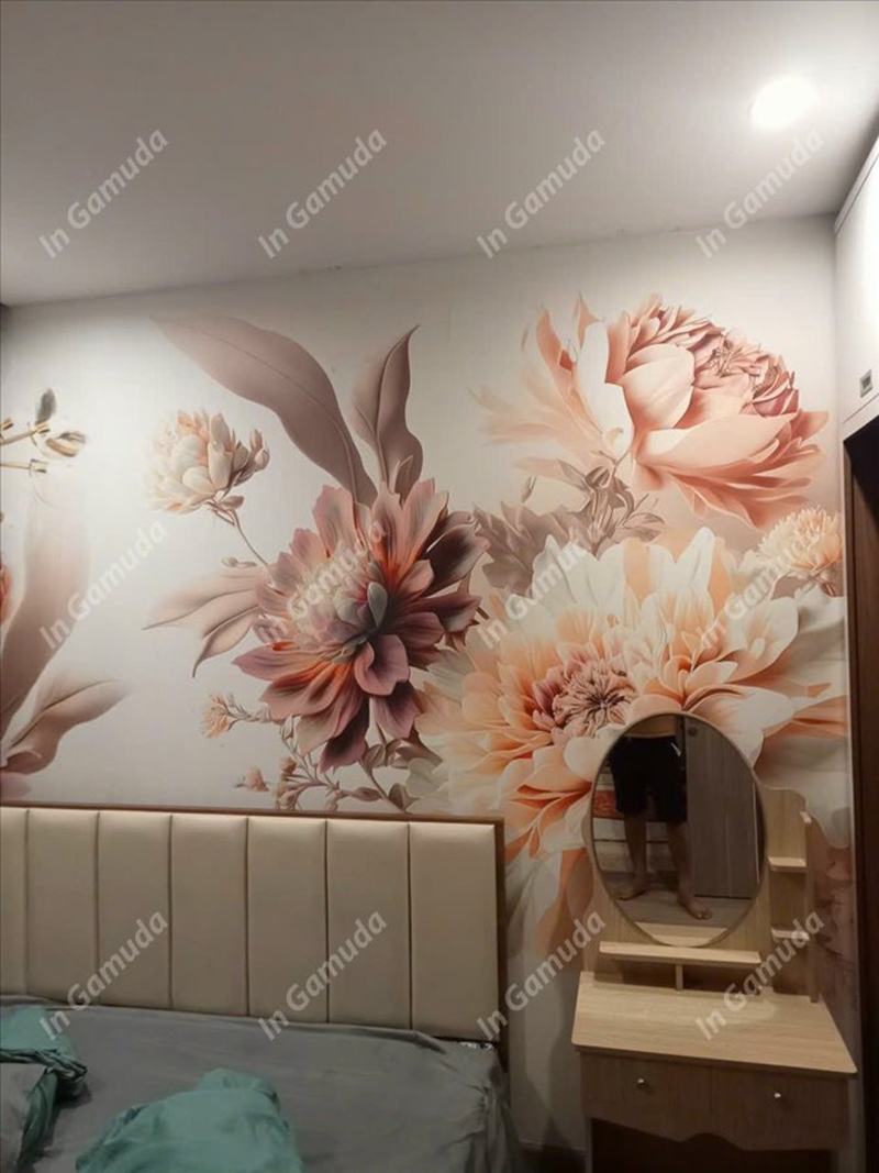 Tranh trang trí cho quán gội đầu đông y dưỡng sinh - Xưởng In Gamuda DS:009