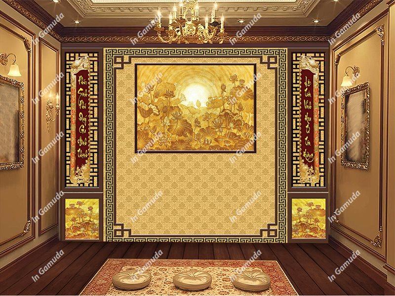 Tranh Trang Trí Phòng Thờ - Xưởng In Gamuda PT:5896585258