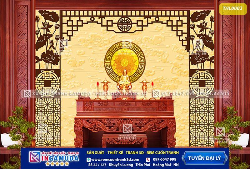 Tranh phòng thờ đẹp nhất năm 2023 được khách hàng lựa chọn trang trí