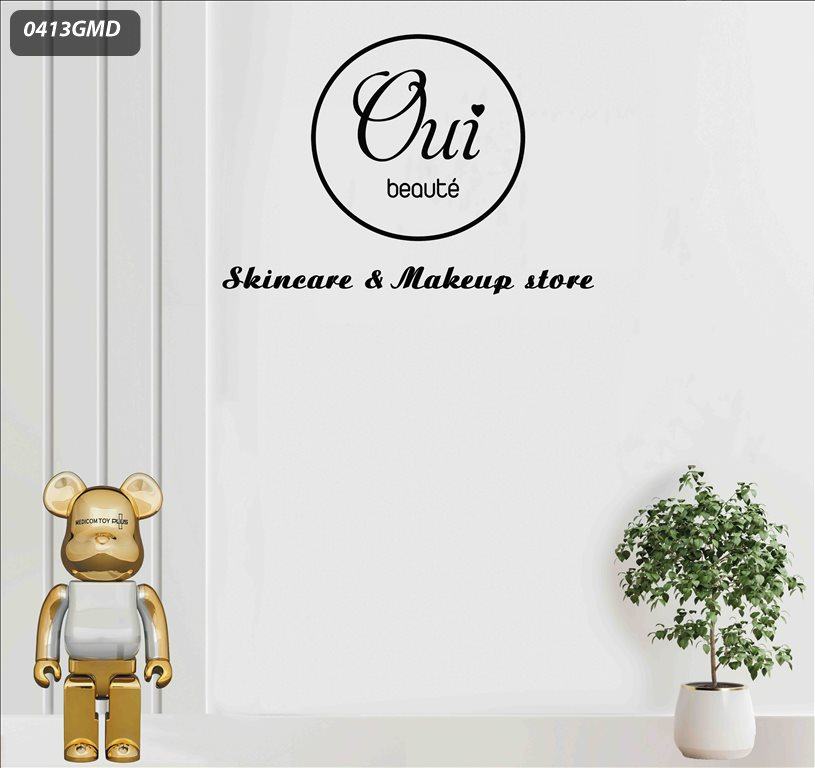 Phông nền chụp ảnh livestream in hoạ tiết cổng vòm và gấu Bearbrick - Trang trí phòng live sang trọng