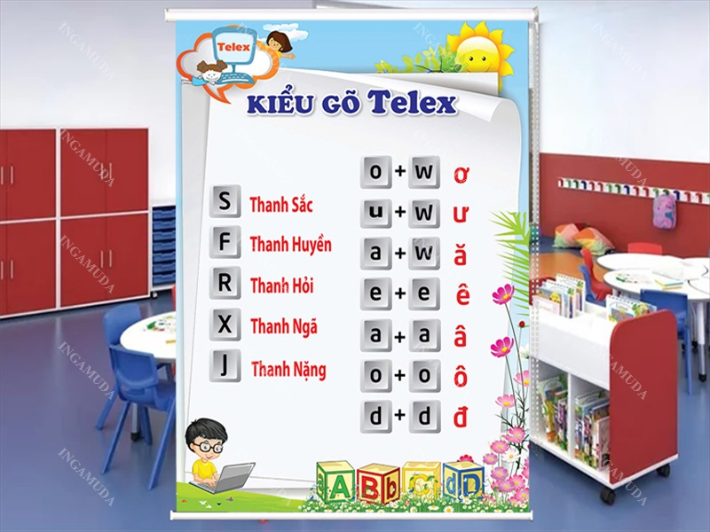 Rèm cuốn tranh giúp phát triển tư duy cho trẻ