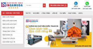 Trang web mua sắn của công ty