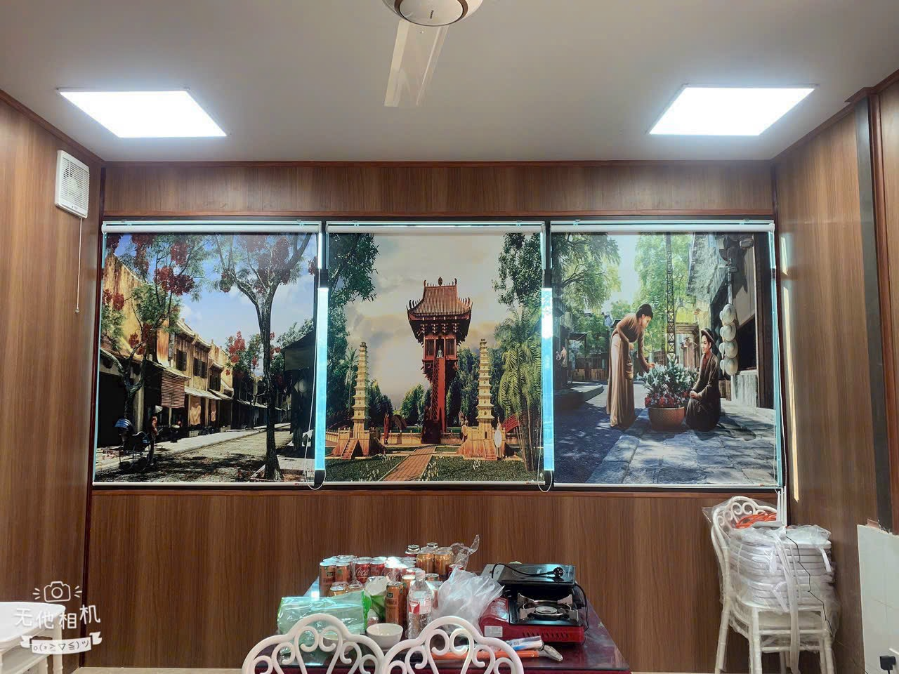 Rèm cuốn in ấn và sản xuất tại xưởng in Gamuda đa dạng chỉ đề màu sắc
