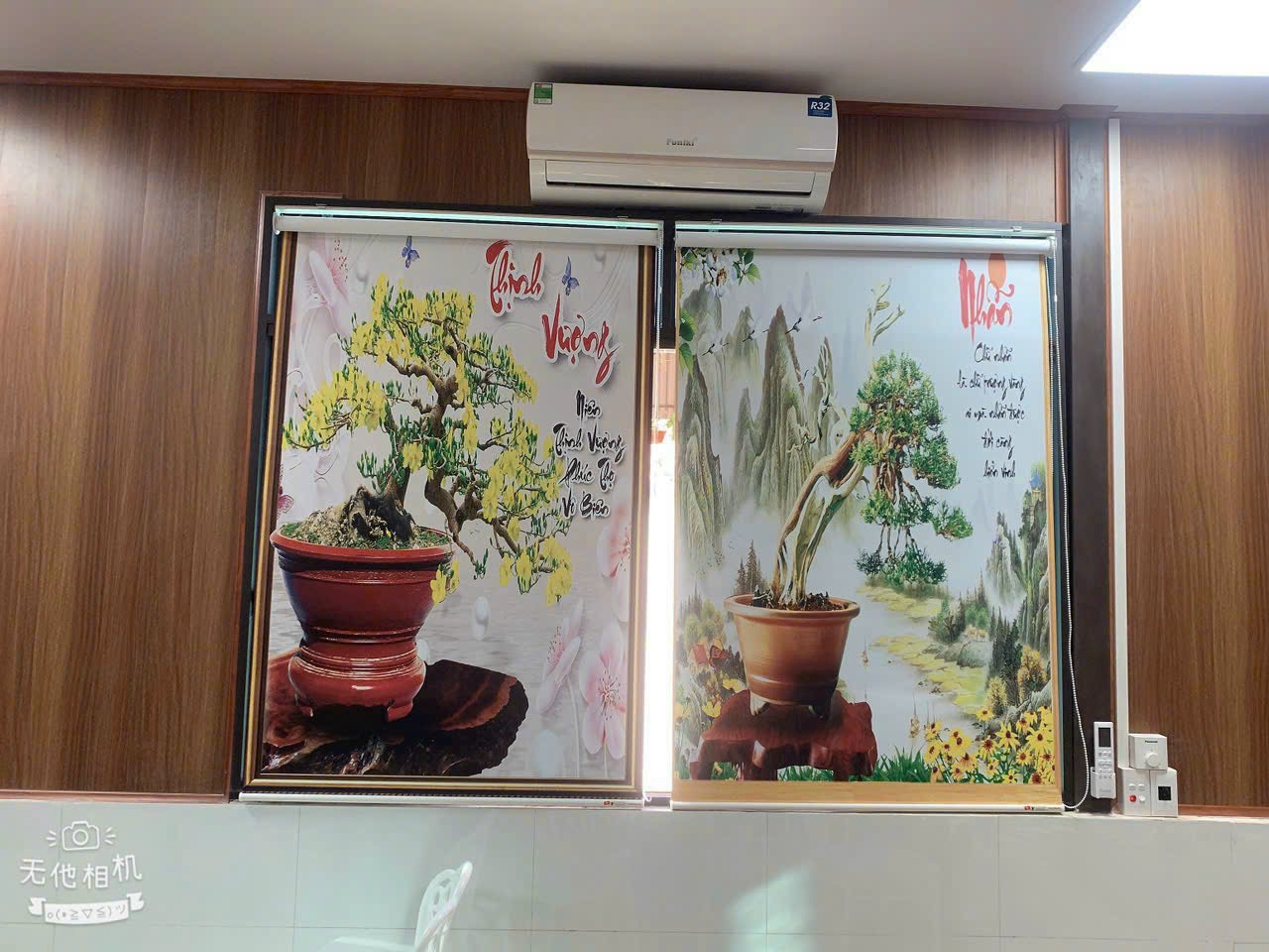 Hình ảnh thi công thực tế tại nhà hàng - Cản sáng, cản nhiệu hiệu quả