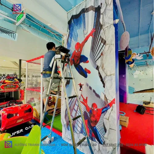 Reanh 3D trong khu vui chơi đa dạng chủ đề, màu sắc, kích thước