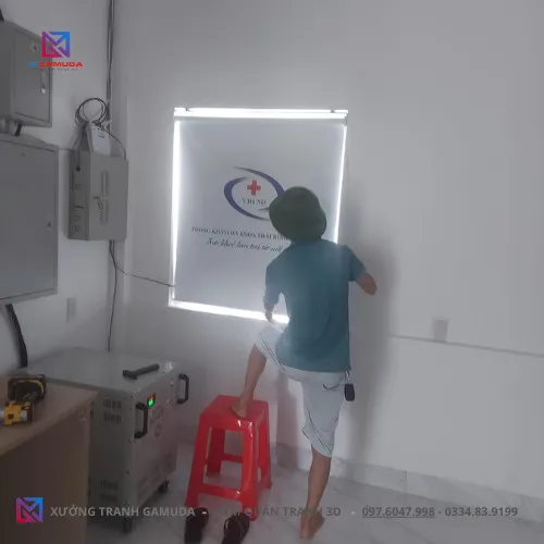Mẫu thực tế thi công tại bệnh viện