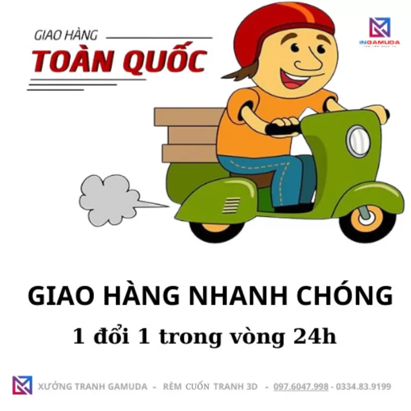 Rèm Cuốn Tranh 3D Cho Lớp Học In Ấn Và Sản Xuất Tại Xưởng In Gamuda – Mở Cửa Đón Đại Lý Toàn Quốc