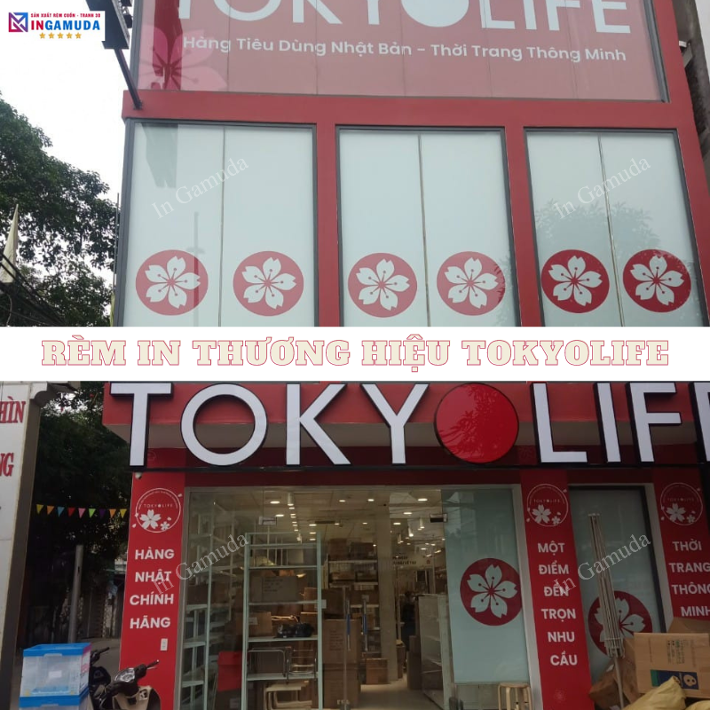 Mẫu thi công thực tế cho chuỗi cửa hàng TokyoLife tại Nghệ An