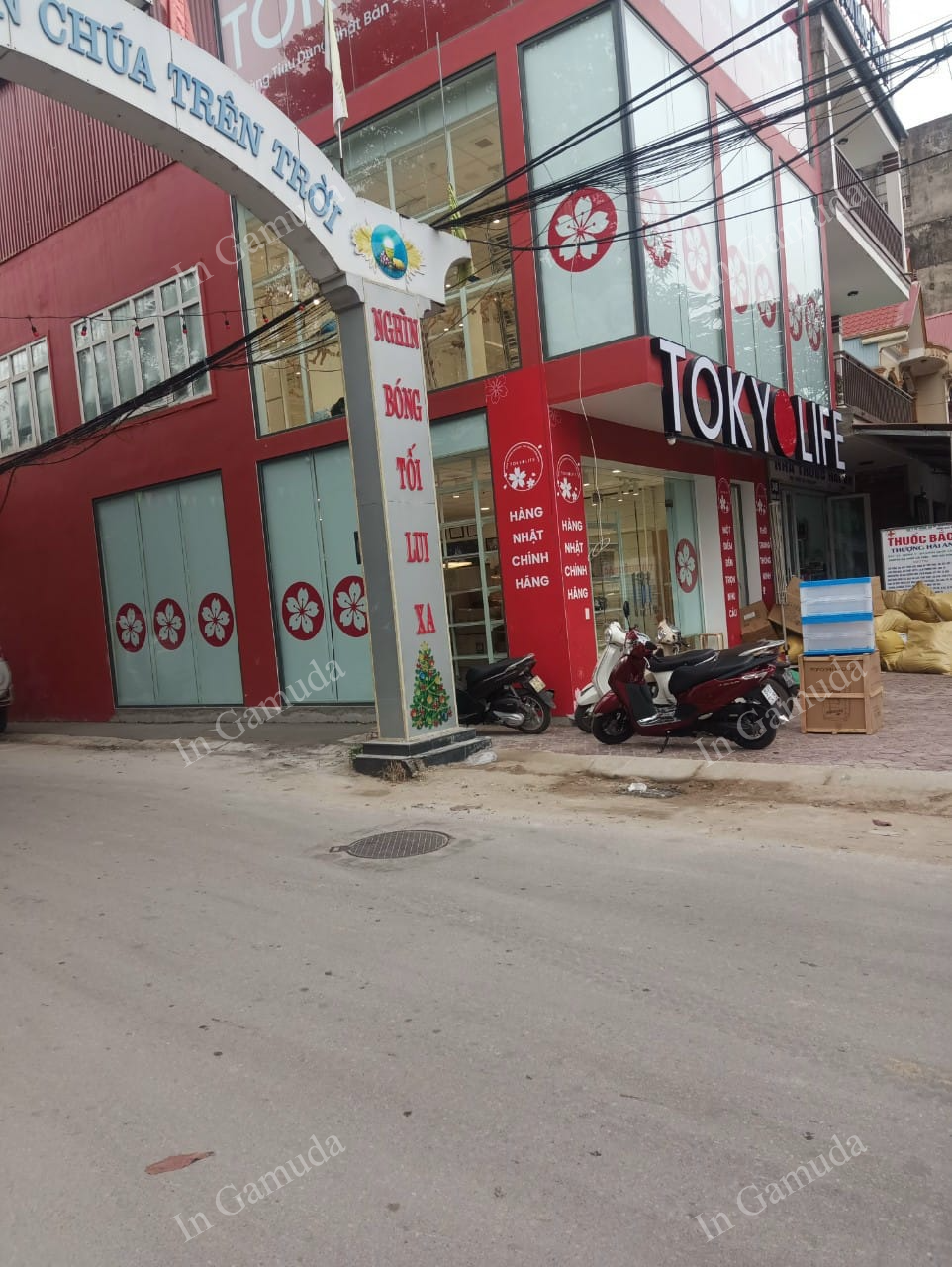 Xưởng rèm Gamuda thi công lắp đăt tại công trình Nghệ An (Ảnh Rèm Minh Châu)