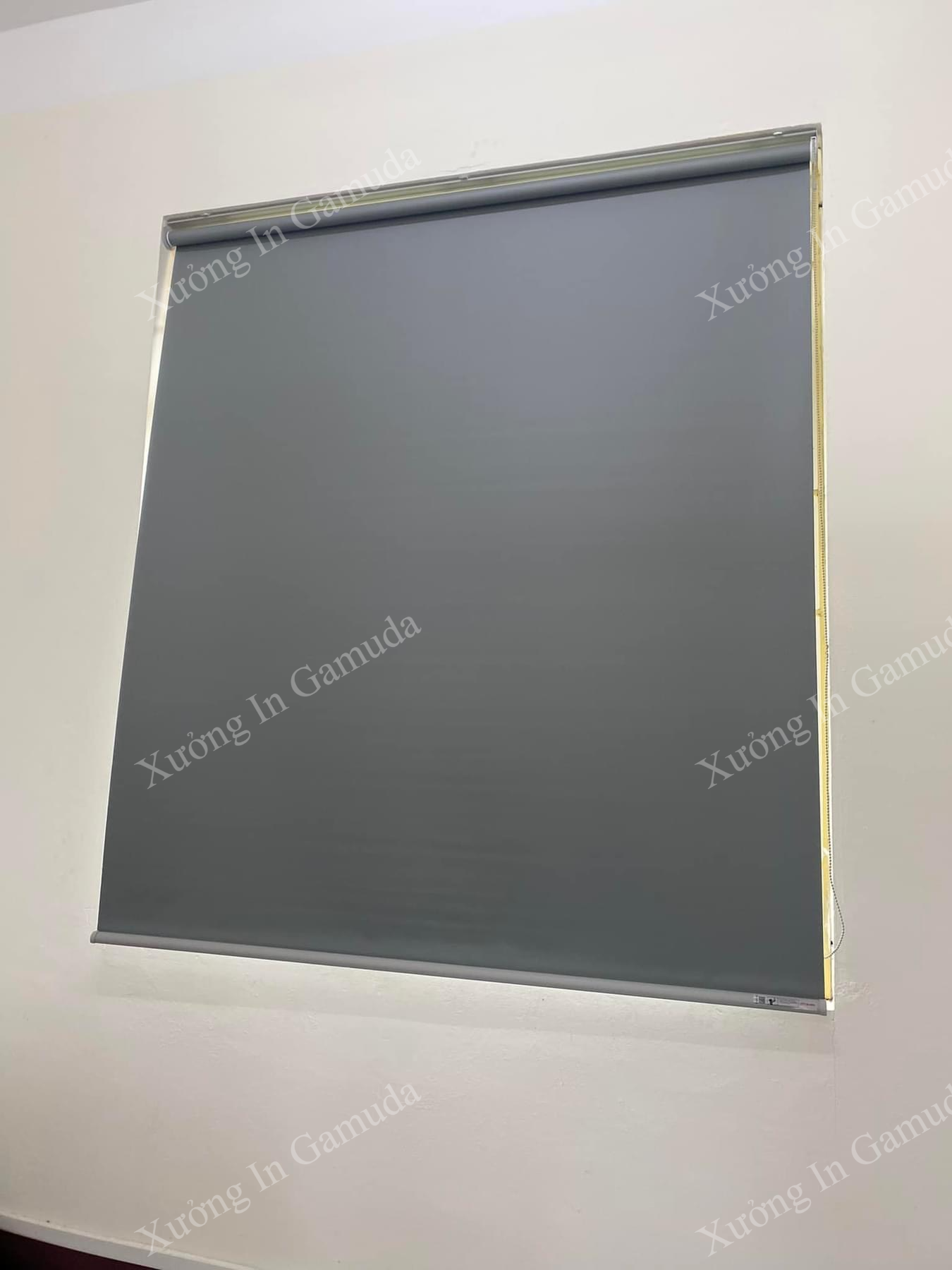 Rèm cuốn trơn in ấn và sản xuất tại xưởng in Gamuda