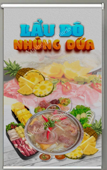 In món ăn lên rèm cuốn