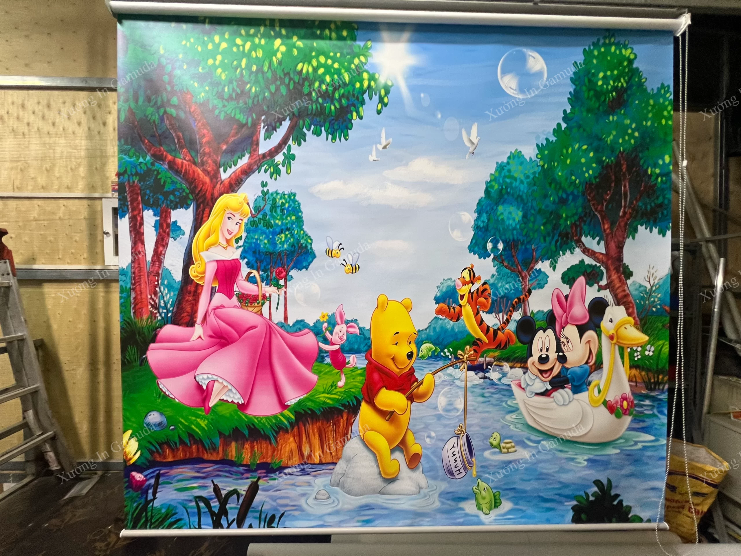Rèm Cuốn Tranh Cho Lớp Học – In Ấn Và Sản Xuất Tại Xưởng Rèm Gamuda – Đơn Vị Sản Xuất Rèm Cuốn Số 1 Việt Nam Mở Cửa Đón Đại Lý Phân Phối