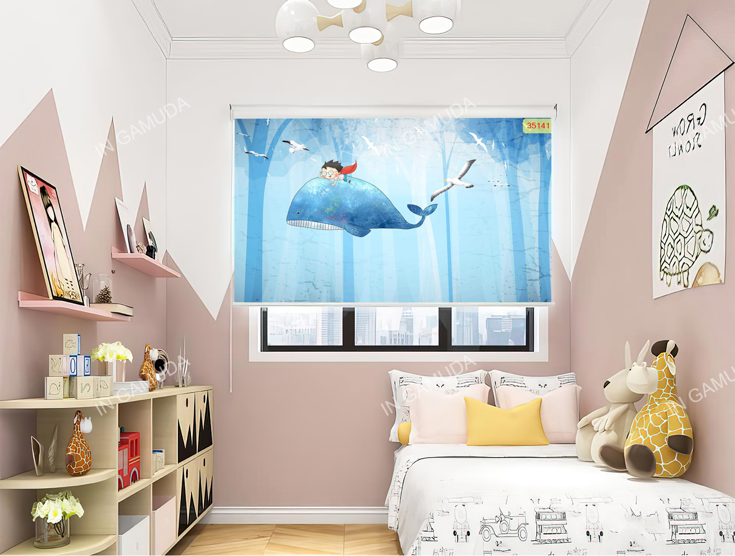 Rèm Cuốn Tranh Cho Lớp Học – In Ấn Và Sản Xuất Tại Xưởng Rèm Gamuda – Đơn Vị Sản Xuất Rèm Cuốn Số 1 Việt Nam Mở Cửa Đón Đại Lý Phân Phối